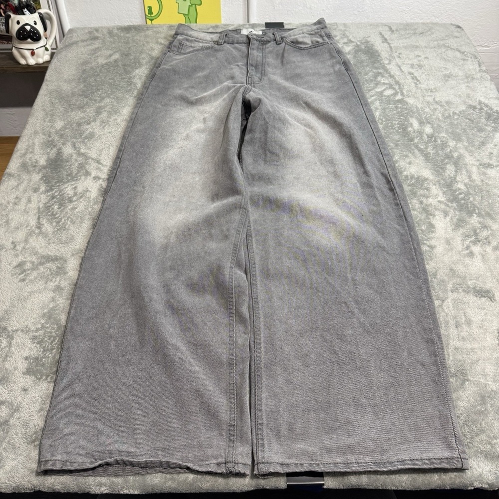 Scuffers Jumbo 100% Cotton Baggy Wide-Leg Jeans Unisex Size 38EU (29x29)